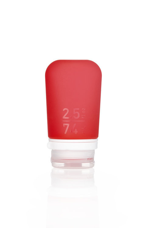 Силиконовая бутылочка Humangear GoToob+ M74 мл, красный #1