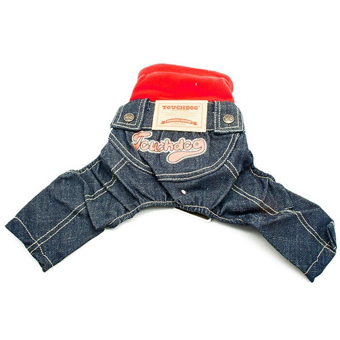 Одежда для животных, штаны - Touchdog, (джинса) L 34см, 1 шт. #1