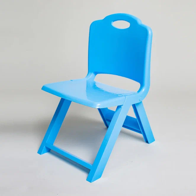 стул детский Lustig складной голубой #1