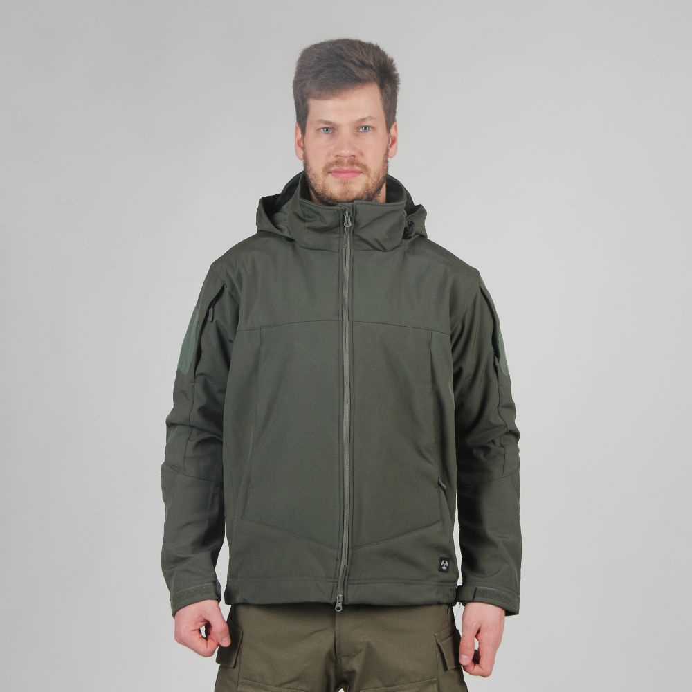 Куртка тактическая демисезонная Tactical Series "Pentagon", цвет олива, софтшелл (SoftShell)  #1