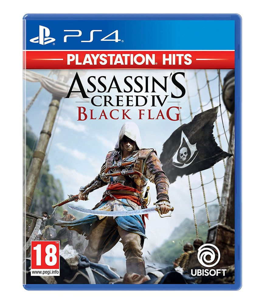 Игра Assassin's Creed IV (4) Черный флаг (PlayStation 4, Русская версия) #1