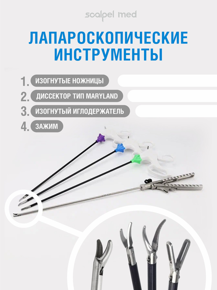 Хирургические лапароскопические инструменты - купить с доставкой по ...