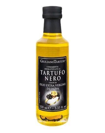 Масло оливковое Extra Vergine ароматизированное черным трюфелем, Giuliano Tartufi, Италия, 100 мл  #1