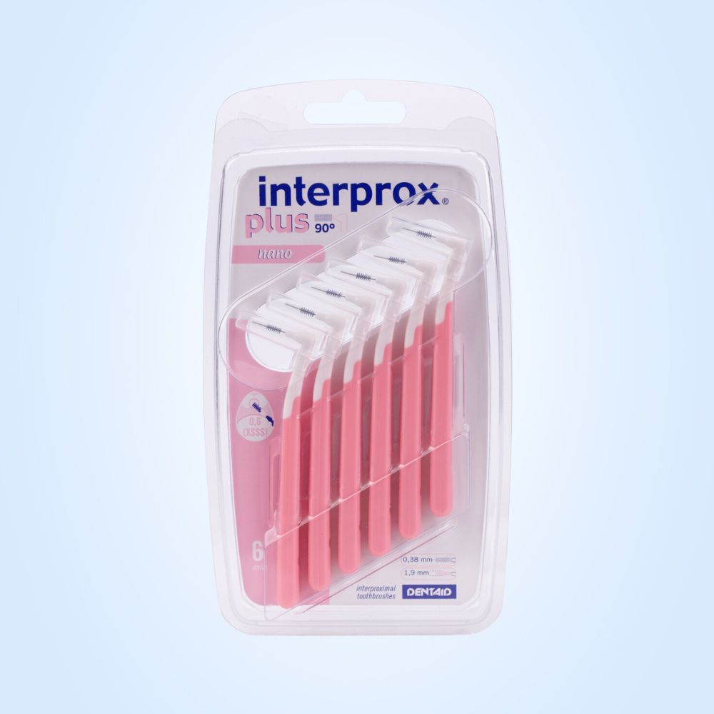 Межзубные ершики Interprox Plus Жесткая ручка nano 0,6 мм, 6 шт #1