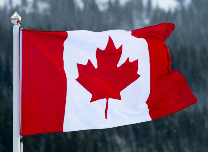 Флаг Канады 50х75 см с люверсами #1