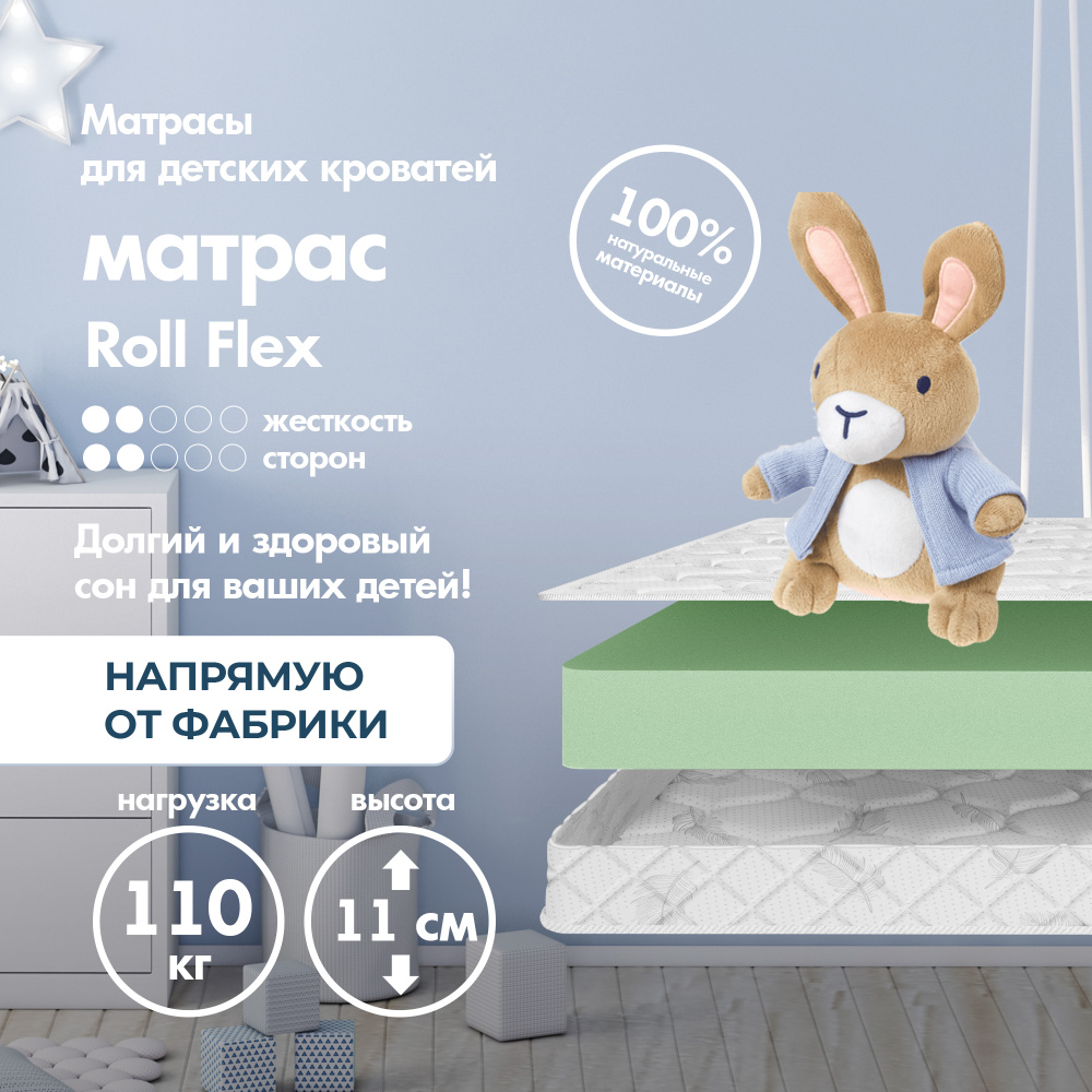 Dreamtec Матрас Roll Flex, Беспружинный, 70х180 см #1