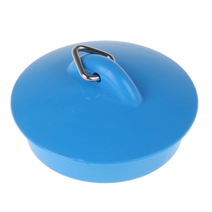 Пробка для ванны "АНИ Пласт" M300, 1 1/2", d равно 45 мм, голубая  #1