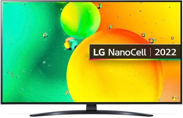 LG Телевизор 43NANO766QA.ARUB 43" 4K HDR, темно-синий #1