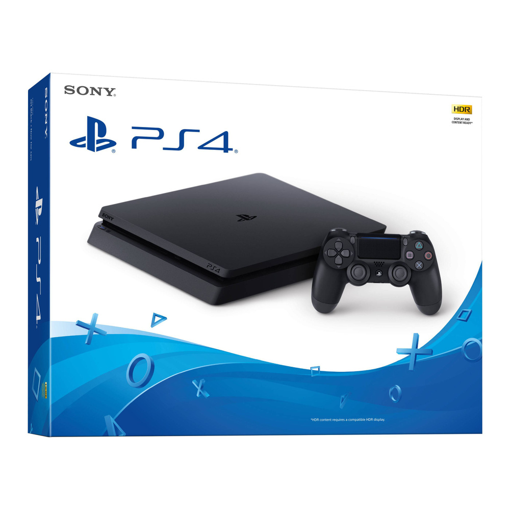 Игровая консоль PlayStation 4 Slim 500GB. Версия ПО от 10.01 #1