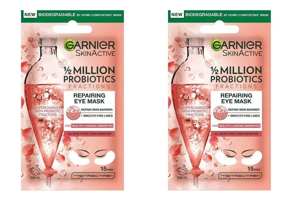 Garnier Патчи тканевые для глаз Skin Active Восстанавливающие с ...