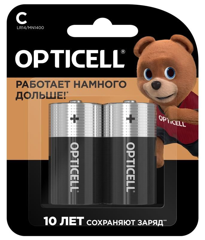 Батарейки Opticell C/LR 14 Basic (2 шт) #1