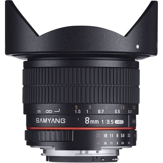 Samyang Optics Объектив 8mm f/3.5 UMC Fish-eye CS II Pentax K #1