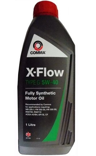 Comma X-FLOW TYPE G 5W-40 Масло моторное, Синтетическое, 1 л #1