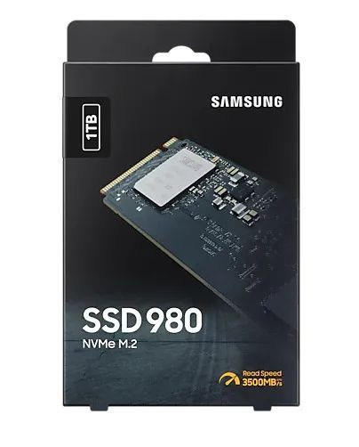 Samsung 1 ТБ Внутренний SSD-диск Твердотельный накопитель Samsung 980 1Tb MZ-V8V1T0BW (mz-v8v1t0bw)  #1