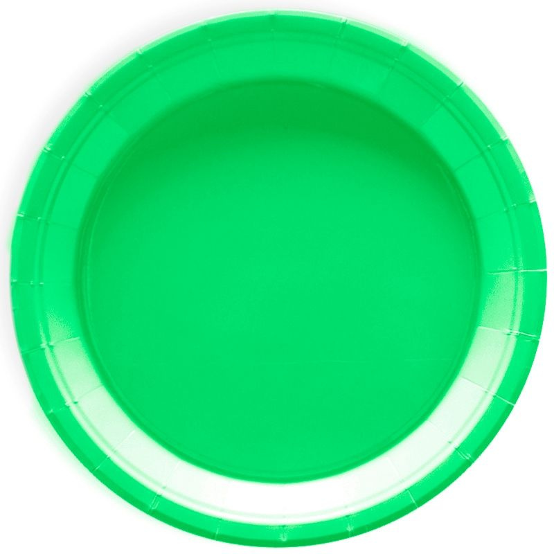 Тарелки (7''/18 см) Мастхэв, Зеленый, 6 шт. #1