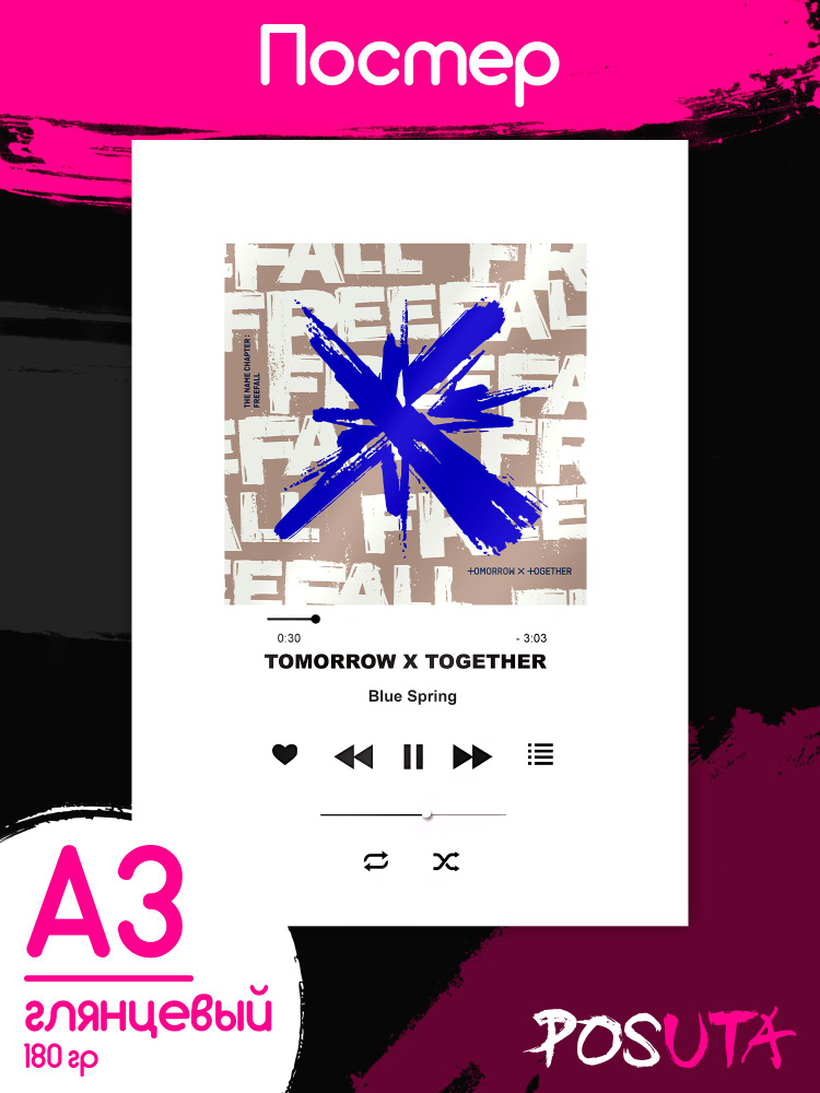 Постер на стену Spotify TOMORROW X TOGETHER #1