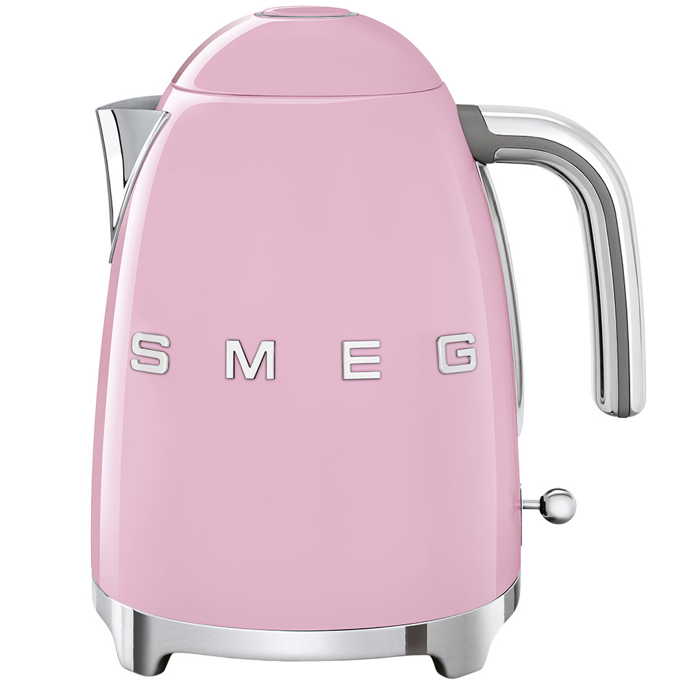 Чайник электрический, объем 1,7 л, Розовый Smeg KLF03PKEU #1