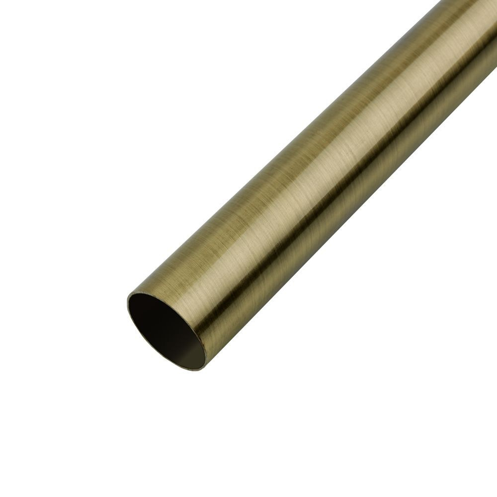 Труба для карниза OLEXDECO "Гладкая" 16 мм, 180 см прямой, Антик  #1