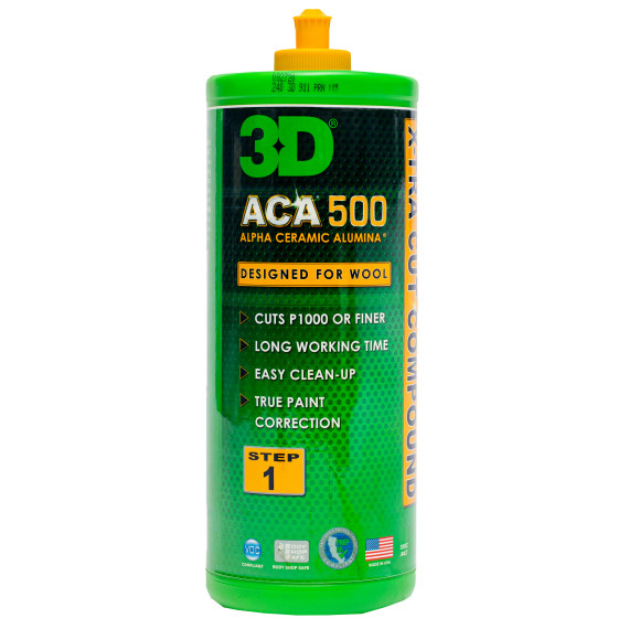 Паста для сверхбыстрой полировки ACA X-TRA CUT Compound 0.95л 500OZ32 3D  #1