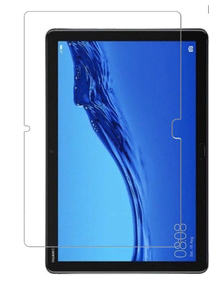 Защитное противоударное стекло MyPads для планшета Huawei MediaPad M5 Lite 10 (BAH2-L09/W09/AL10) с олеофобным #1