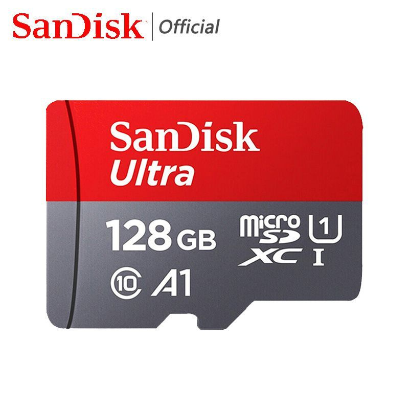 SanDisk Карта памяти Ultra 128 ГБ (SDSQUAB-128G) #1