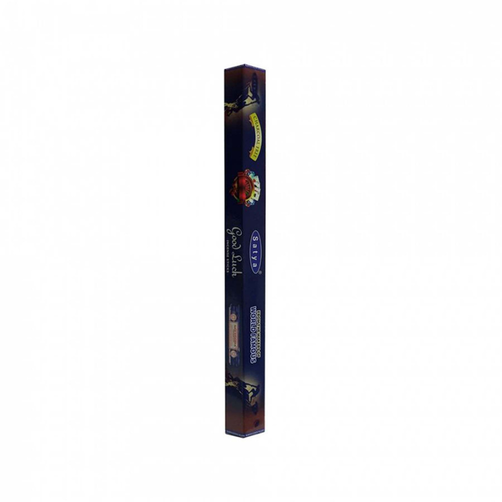 Благовония Good Luck (Удача) Ароматические индийские палочки для дома, йоги и медитации, Satya Hexa Premium #1
