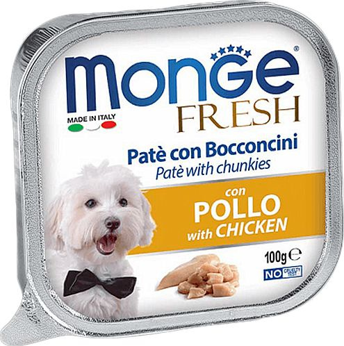 Консервы для собак Monge / Монж Dog Fresh для взрослых животных всех ...