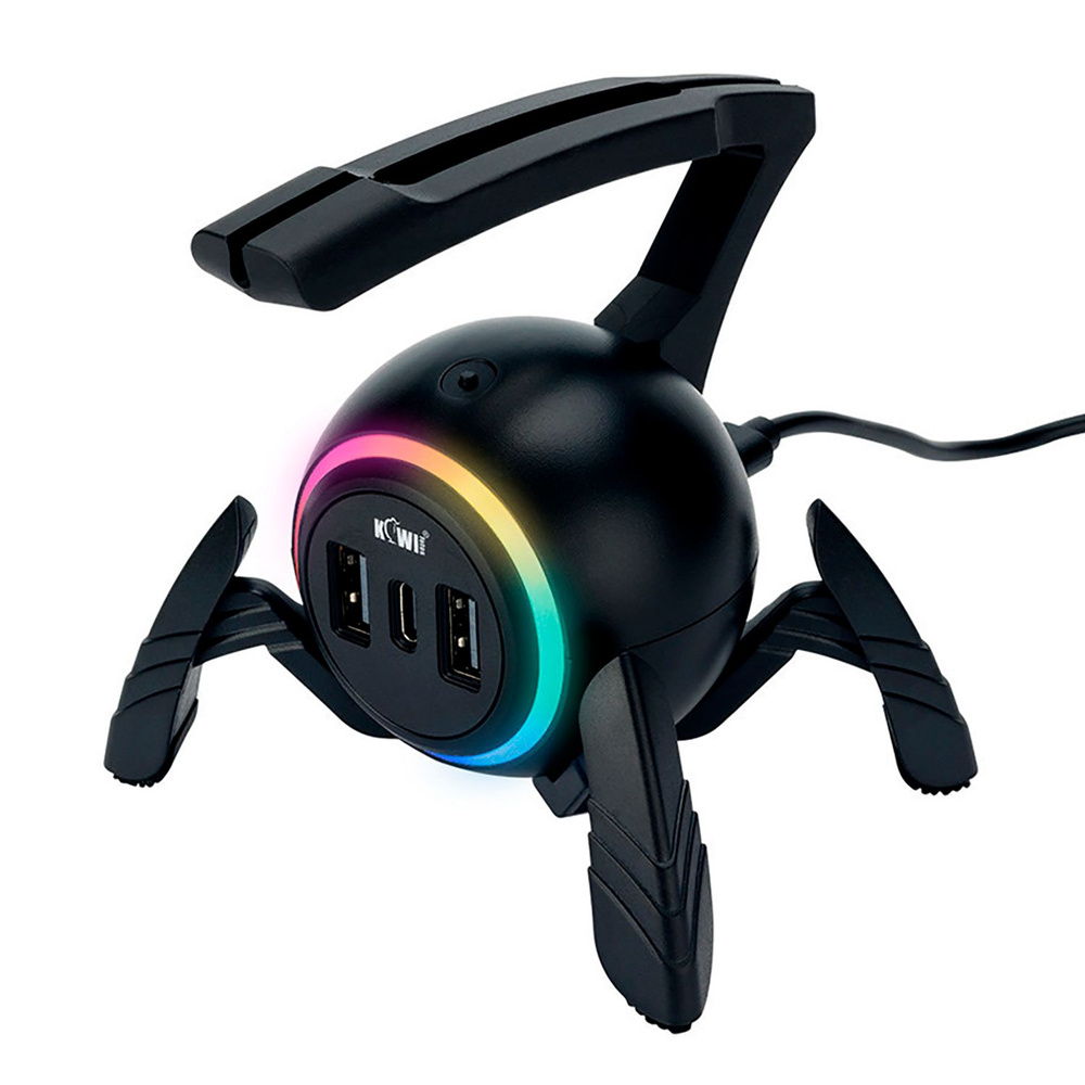 Держатель провода мышки Kiwifotos MB-RGB1 с USB и RGB подсветкой #1