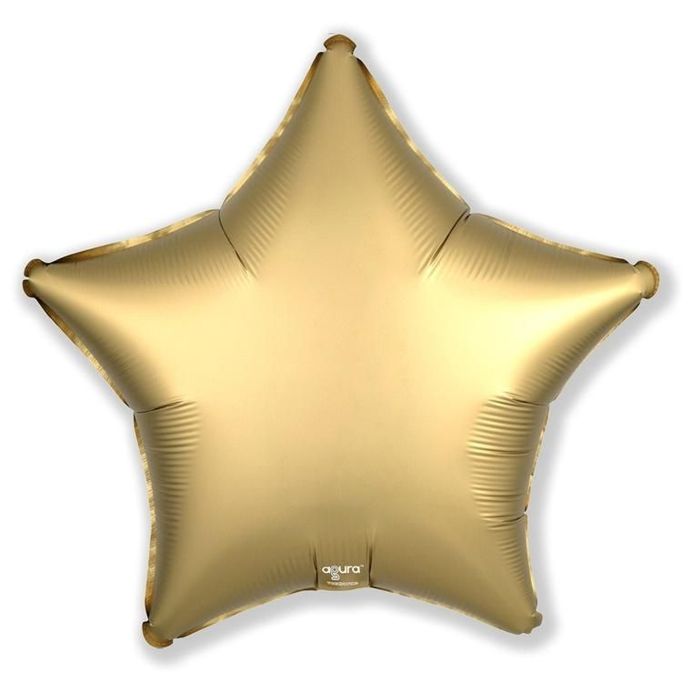 Воздушный шар, Весёлая затея, Звезда Gold сатин Россия #1