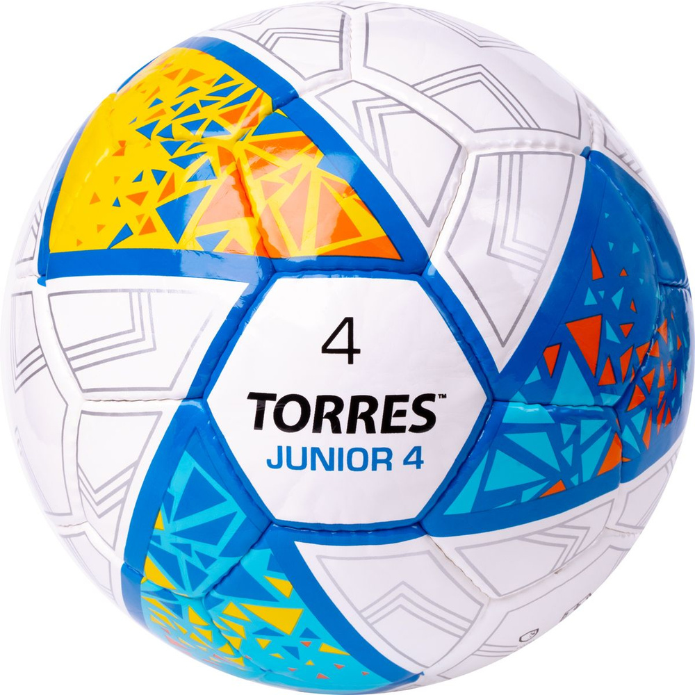 TORRES Футбольный мяч, 4 размер, белый #1