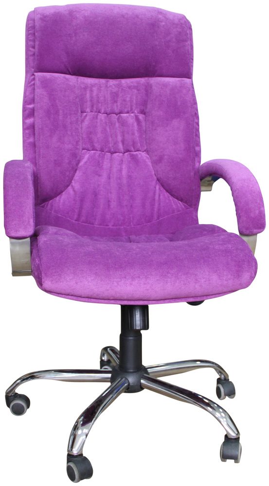 TUTKRESLA Кресло руководителя, Микровельвет, фиолетовый. #1