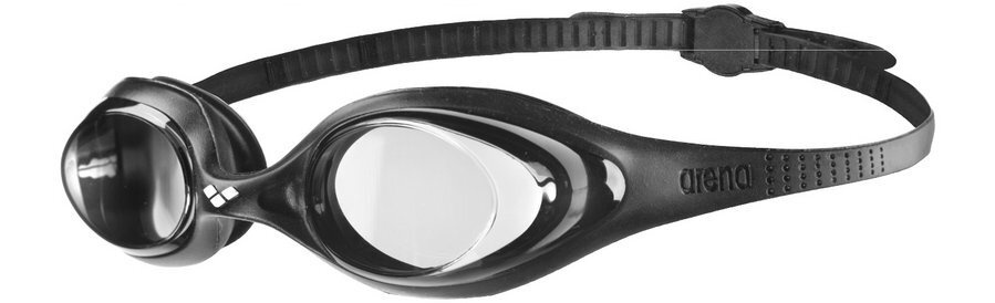 Очки для плавания Arena Spider тренировочные, черные #1