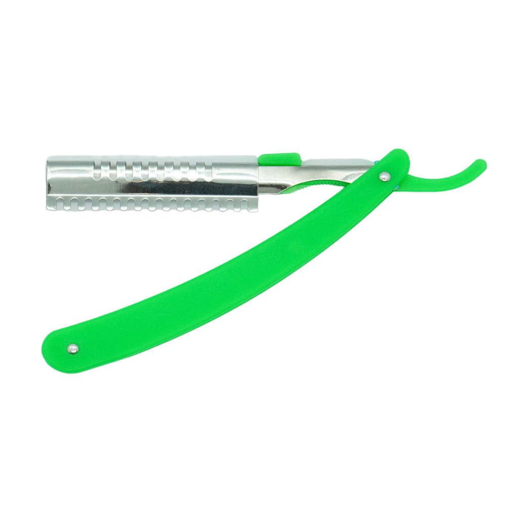 DiBiDi Бритва универсальная со сменными лезвиями (шаветт) H-CO и филировочной насадкой (зеленый)  #1