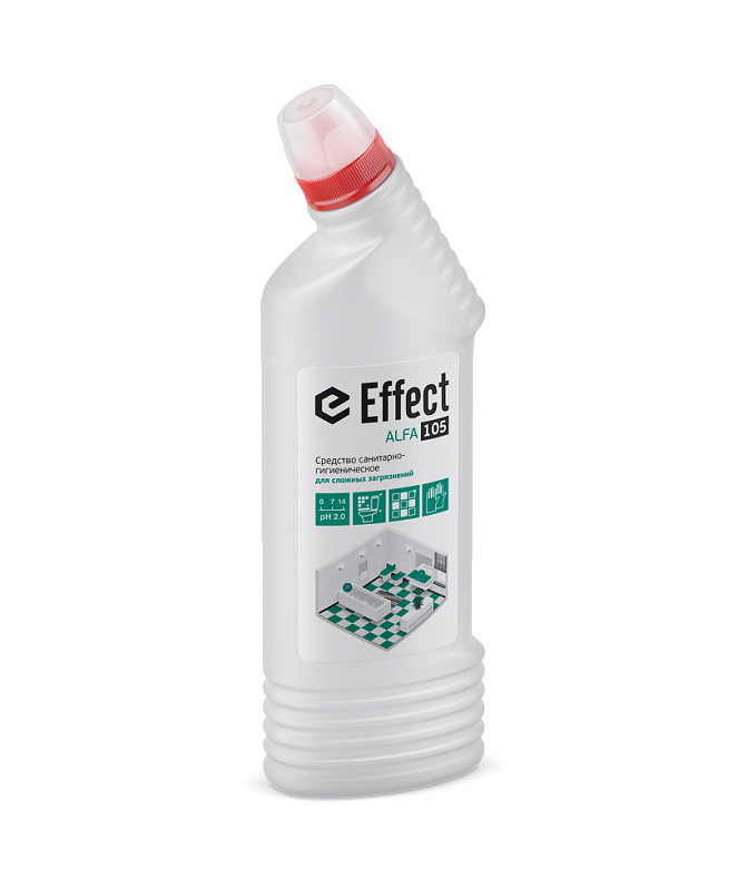 Чистящее средство кислотное 750 мл EFFECT Alfa 105, для сантехники, для сложных загрязнений  #1