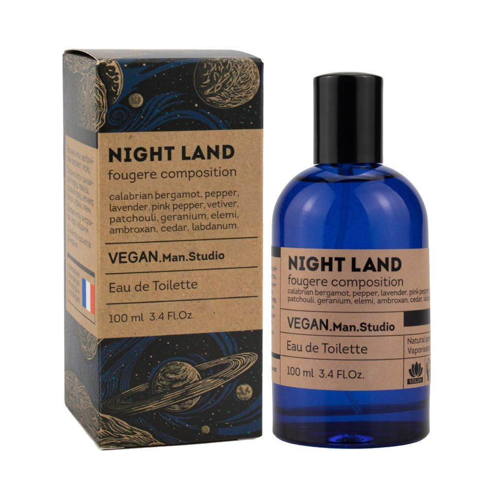 Delta Parfum Vegan Man Studio Night Land Туалетная вода 100 мл #1