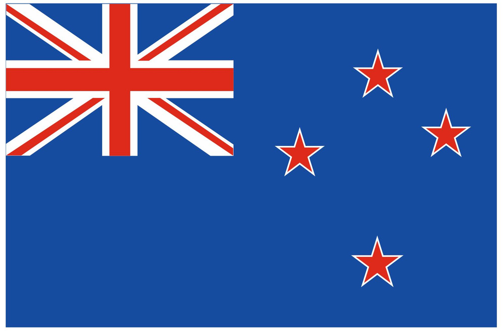 Флаг Новой Зеландии 80х120 см с люверсами #1