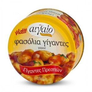 Фасоль запечённая Гигантская (белая) в томатном соусе OIKOGENEIA HALVATZI Греция 280г  #1