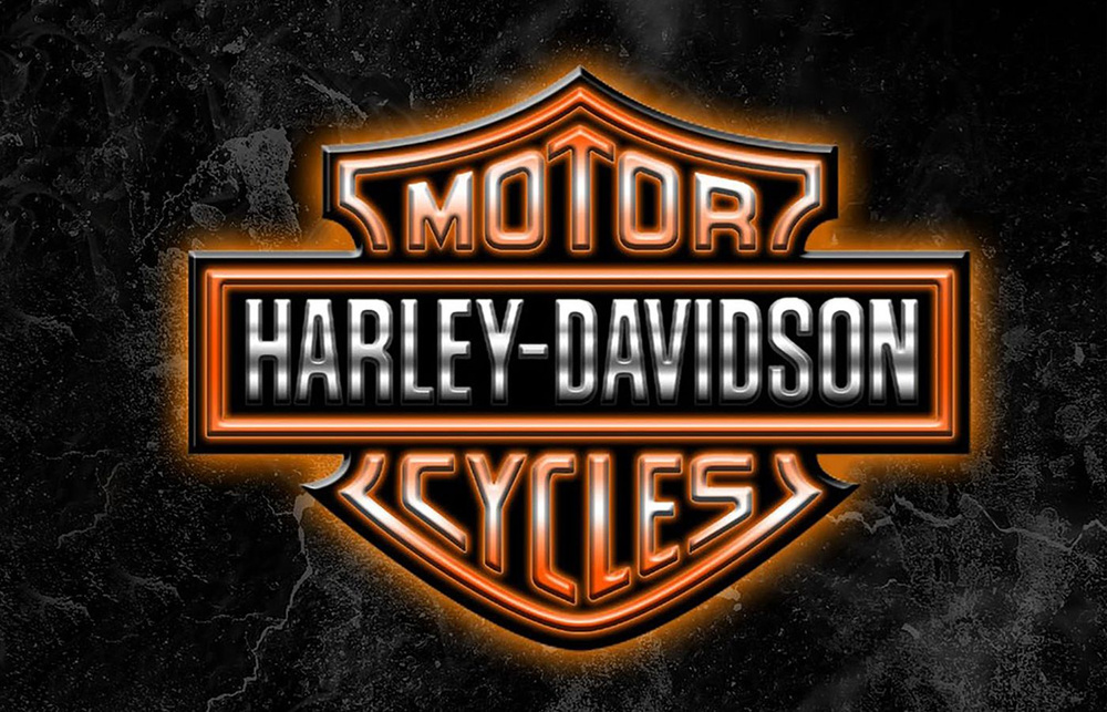 Плакат постер флаг Harley-Davidson #1