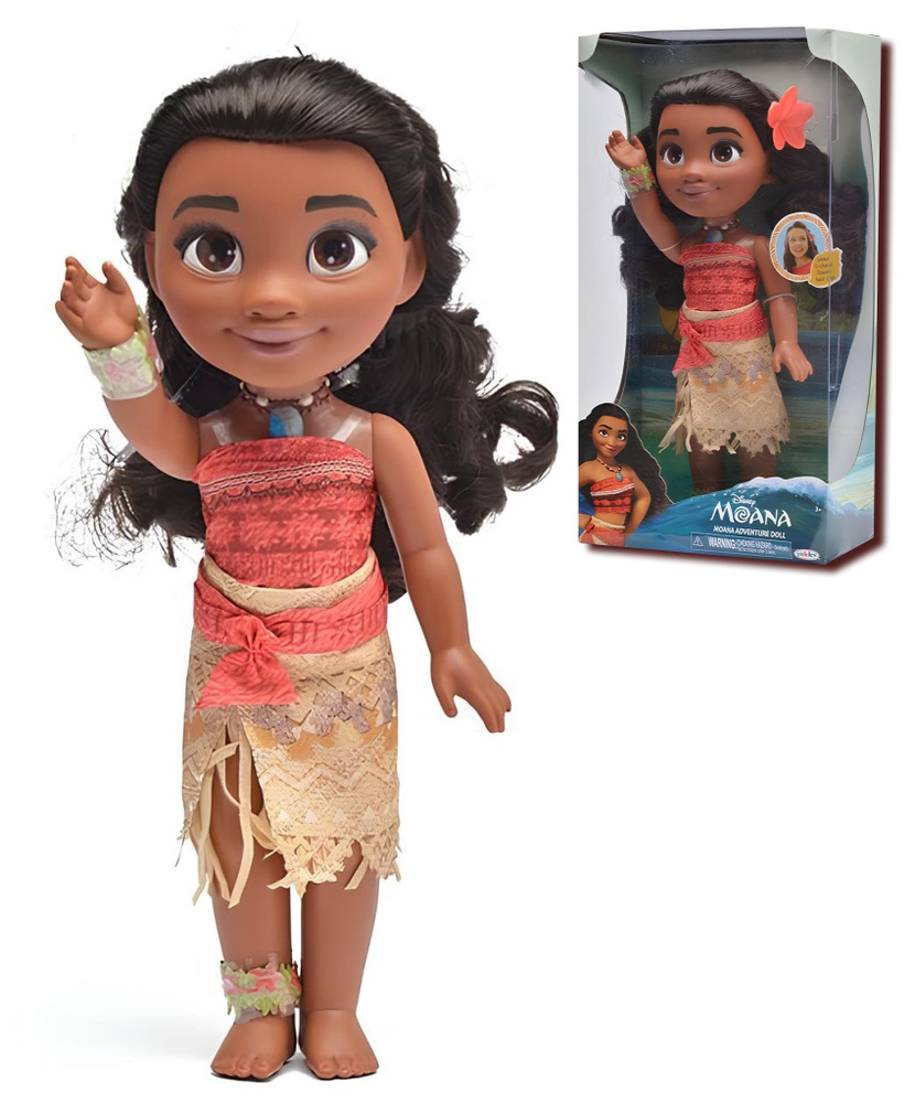 Кукла Дисней Моана / Disney Moana Adventure Doll (35см) с аксессуарами  #1