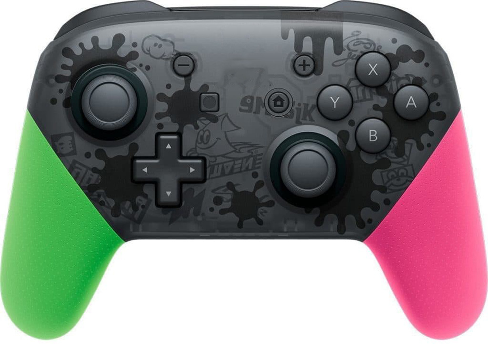 Геймпад для Switch Nintendo Pro, розовый, зеленый #1