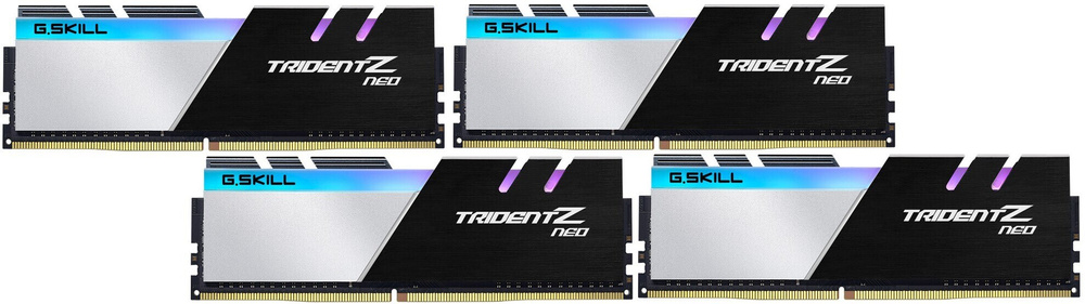 G.Skill Оперативная память Оперативная память TRIDENT Z Neo RGB (F4-3200C16Q-64GTZN) DIMM DDR4 64ГБ 4x16 #1