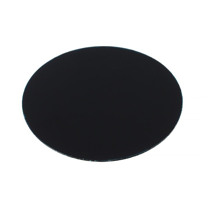 TORSO, Пластина для магнитных держателей, d-3 см, самоклеящаяся, черная, 10 штук в упаковке  #1