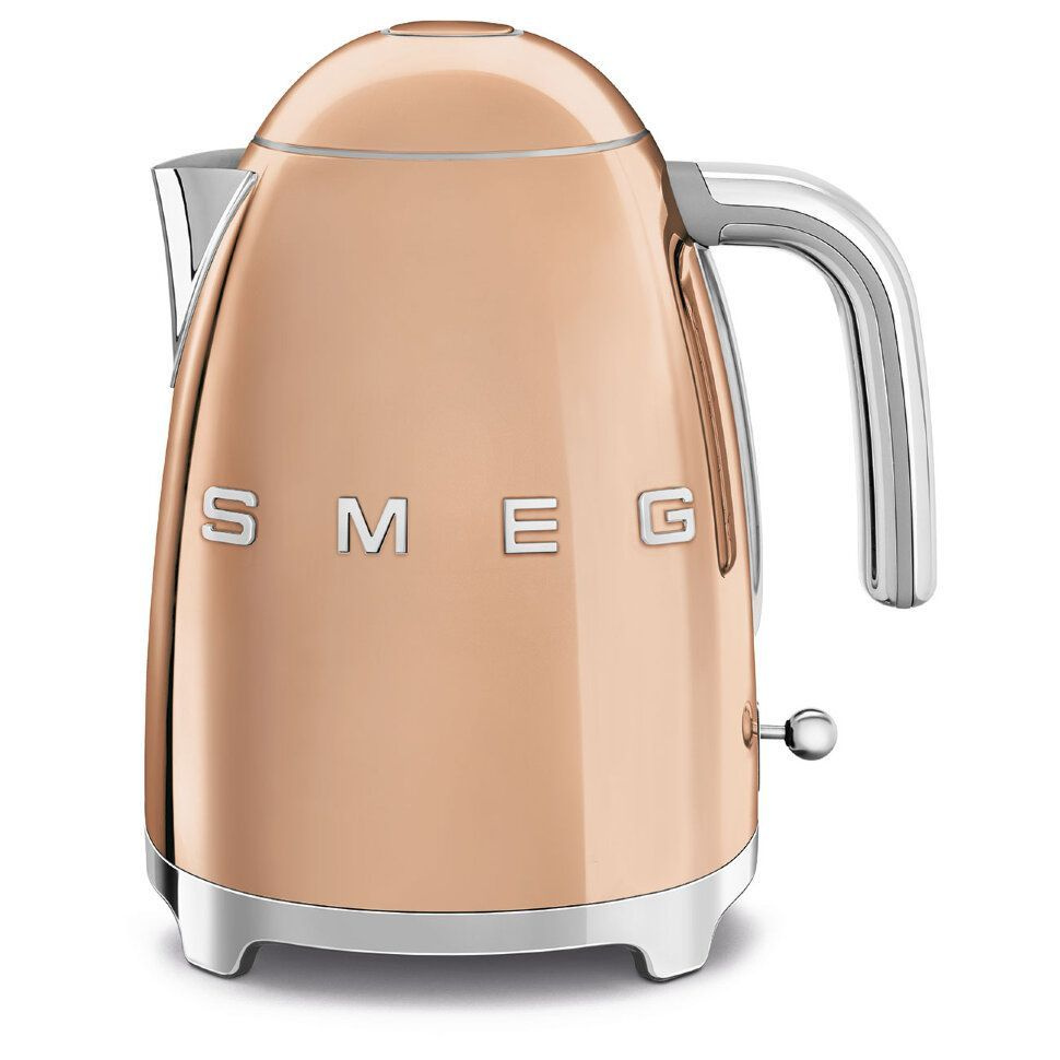 Smeg Электрический чайник KLF03RGEU, розовый, золотой #1