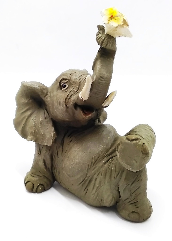 Сувенир статуэтка фигурка Слон10, 5см "Слоник - Милашка ", статуэтка слон, статуэтки для интерьера слон, #1