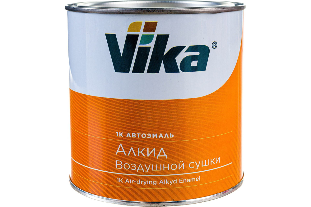 Эмаль VIKA Алкид-60 белая 201, 0.8 кг 206717 #1