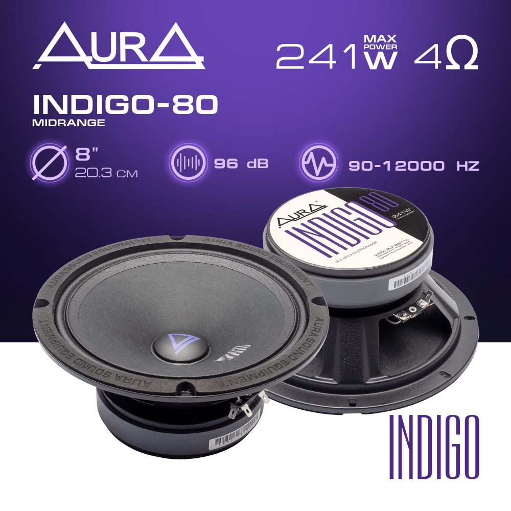 Эстрадная акустика AurA INDIGO-80 #1