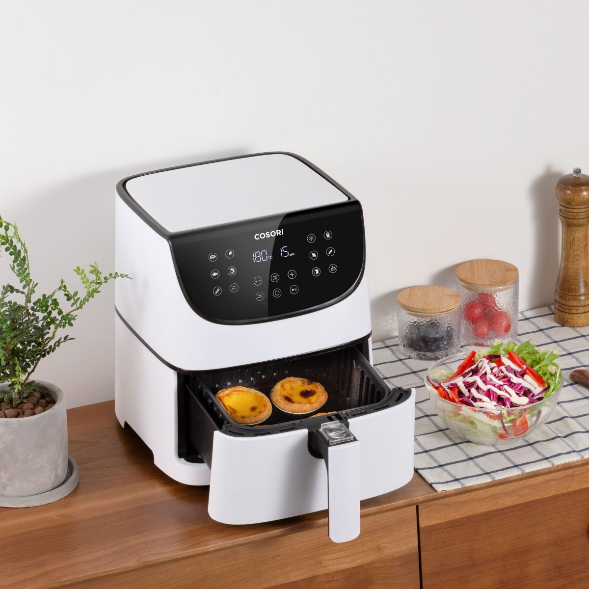 Аэрогриль Cosori Air Fryer CP158-AF 5,5л White