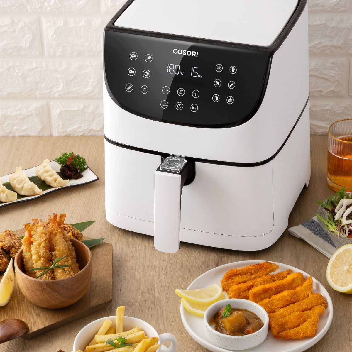 Аэрогриль Cosori Air Fryer CP158-AF 5,5л White