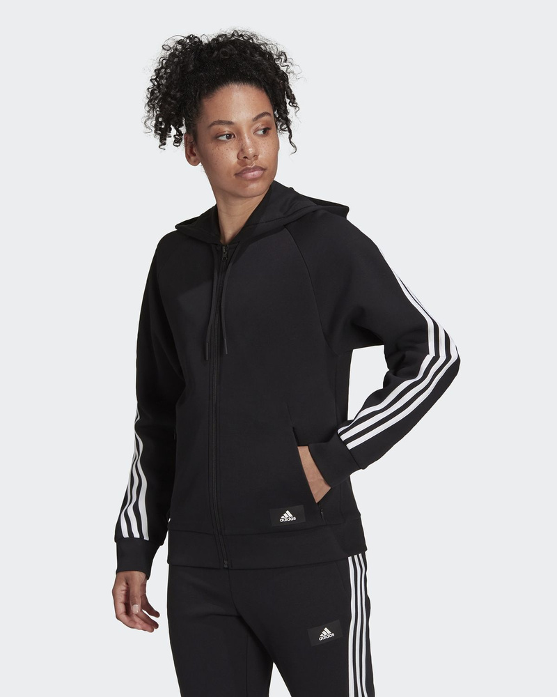 Толстовка adidas Sportswear adidas Sportswear Future Icons 3-Stripes Hooded Track Top #1