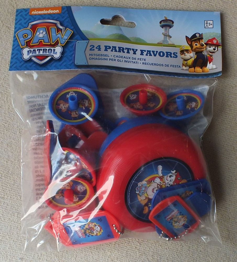 Набор мини-игрушек для подарков и пиньят "Щенячий патруль" (24 шт)  #1